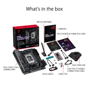 Placa de baza ASUS ROG Strix Z790-I Gaming WiFi, Mini-ITX, DDR5, PCIe 5.0 - Img 6