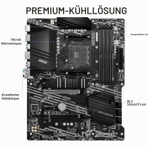 Placa de baza MSI B550-A PRO, AMD AM4, DDR4, PCIe 4.0, ATX - Img 2