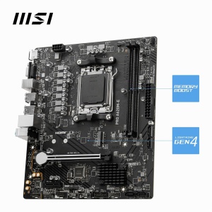 Placa de baza MSI PRO A620M-E Micro-ATX, suport AMD Ryzen 7000, DDR5 6400MHz, PCIe 4.0 - Img 3