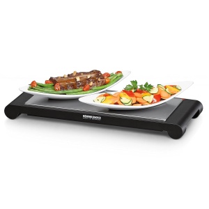 Placa de incalzire mobila Rommelsbacher WPS 857, 850 W, inox, 39.5 x 17 cm