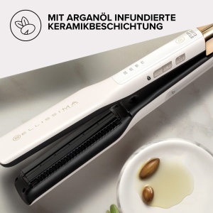 Placa de indreptat parul Bellissima Steam Elixir, ceramica si argan, 4 temperaturi - Img 6