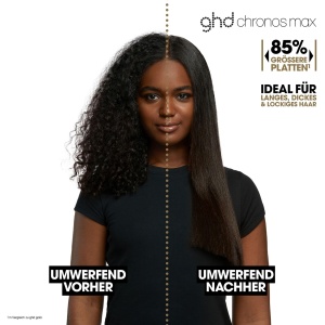Placa de indreptat parul ghd Chronos Max, 85 placi mai mari, ideala pentru par lung si cret - Img 2