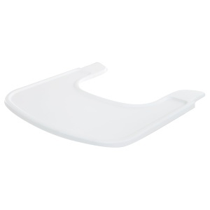 Placa de masa Plastikessbrett pentru scaunele inaltate Sit Up Flex, Liv Up, Born Up - Alb - Img 1