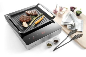 Placa Grill HENDI, Aluminiu, Anti-Haft, 390x260mm, Rezistenta la 250C - Img 4