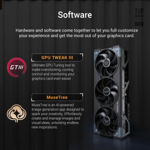 Placa video ASUS TUF Gaming GeForce RTX 5080 OC Edition 16GB GDDR7 - Img 6