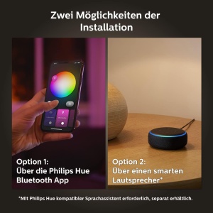 Plafoniera LED Philips Hue White Color Ambiance Infuse L 3700lm control inteligent negru - Img 9