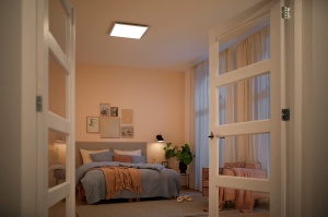 Plafoniera LED tactila Philips Scene Switch, reglabila, alb, 36W, lumina alba calda (2700K) - Img 6