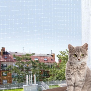Plasa de Protectie pentru Pisici TRIXIE, Transparenta, 8 x 3 m, UV-Resistenta - Img 2