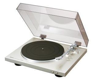 Platanser Denon DP-300 F cu Riemenantrieb, Integrierat Vorverstarker, Argintiu