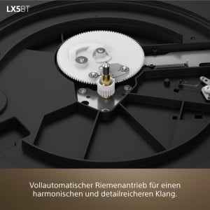 Platine de vinyl Sony PS-LX5BT, Bluetooth, automat, negru - Img 7