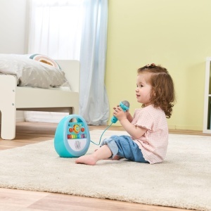 Player muzical portabil VTech Baby cu microfon, 40 melodii, 5 moduri de joc - Img 5