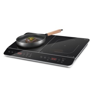 Plita Inductie CASO Touch 3500, 3500W, 2 zone, Timer 180 min - Img 2