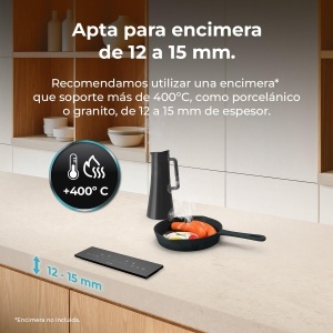 Plita inductie Cecotec Bolero Squad I 4300, 7200 W, FullFlex, 60 cm, Control Slider, Timer - Img 4