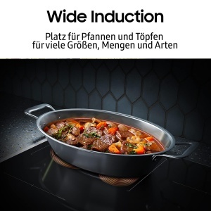 Plita Inductie Samsung NZ64B4015HKU1, 60 cm, Glaskeramik, Wide Induction - Img 2