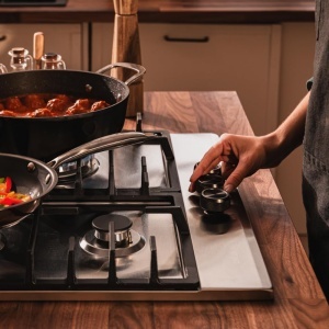 Plita pe gaz Cecotec Bolero Squad G 3200F 6250W Inox 3 arzatoare WOK Triple-Crown - Img 8