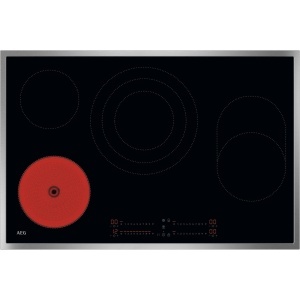 Plita vitroceramica AEG TI84HAF7XB, 80 cm, DirectTouch, zone flexibile
