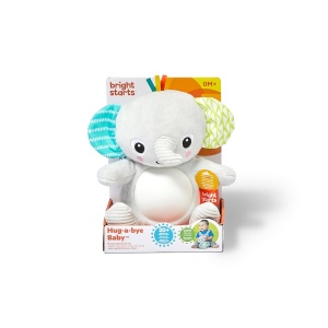 Plus cu Elefant Bright Starts Hug-a-Bye Baby, Multicolor, cu Muzica si Lumini - Img 2