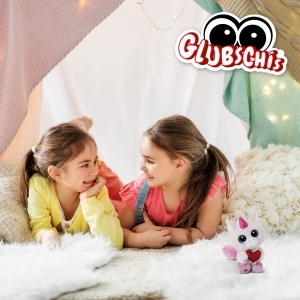 Plusat Unicorn Wubby Wub NICI 15cm, cu ochi stralucitori, editie Love - Img 6