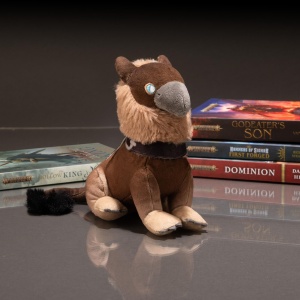Plush Balthas Gryph-Hound TOMY, 30 cm, ideal pentru fani Warhammer Age of Sigmar - Img 6