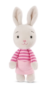 Plush Hase NICI 15 cm Jucarie de plus gri pentru copii si bebelusi
