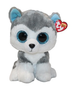 Plush Husky TY Beanie Boo 24 cm - Jucarie de plus, Colectie, Iconic
