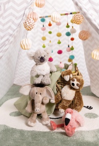 Plush Koala NICI 25 cm Jucarie de plus pentru copii Culoare gri - Img 5