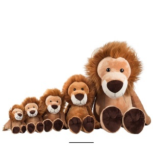 Plush Lion Kumba Schaffer, 33 cm, Culoare Maro, Jucarie pentru Copii - Img 5