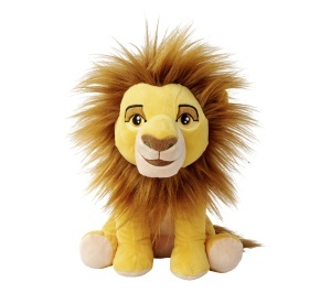 Plush Mufasa Disney Lion King, 25cm, pentru copii, aniversare 30 ani