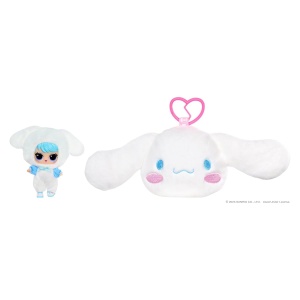 Plush reversibil L.O.L. Surprise Loves Hello Kitty cu 5 surprize si breloc - Img 5