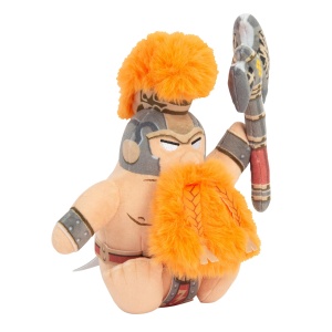 Plush Warhammer Fyreslayer TOMY, Figurina Duardin, Axa de Foc, 30 cm - Img 4