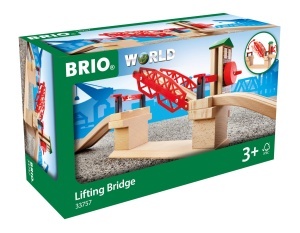 Pod mobil BRIO World 33757 cu manivela accesorii pentru trenulete din lemn recomandat de la 3 ani - Img 7