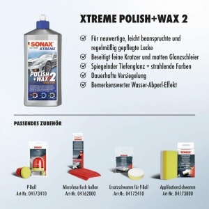 Polish si Ceara SONAX XTREME 2 Hybrid NPT, 500 ml, pentru Lacuri Auto - Img 3