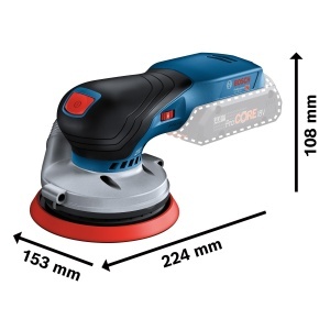 Polizor Excentric Bosch Professional GEX 18V-125, 125mm, Motor Fara Perii - Img 7