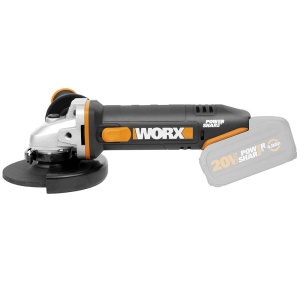 Polizor unghiular cu acumulator WORX WX803.9 20V - polizor unghiular puternic cu diametrul discului de 125 mm - siguranta si confort ridicat - maner reglabil in 2 pozitii - fara baterie si incarcator - Img 2