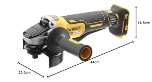 Polizor unghiular DEWALT DCG406NT-XJ, 18V, motor fara perii, 125mm - Img 11