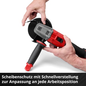 Polizor unghiular Einhell AXXIO 18115 Brushless 700W O115mm Softstart - Img 9