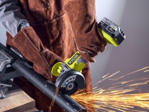 Polizor unghiular fara fir RYOBI 18 V ONE+ RAG18BL-0, diametru disc de 125 mm, capac de protectie fara unelte, fara baterie si incarcator - Img 7