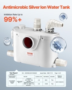 Pompa de apa uzata VEVOR FLO500-BE 500W Debit 110Lmin Inaltime 8m - Img 4