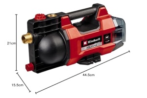 Pompa de gradina cu acumulator Einhell AQUINNA 18/28 Power X-Change (18 V, debit max. 2800 L/h, inaltime de refulare max. 25 m, mod ECO / Boost, protectie impotriva inghetului, protectie la suprasarcina, fara baterie) - Img 10