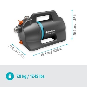 Pompa de gradina Gardena 4300 Silent, 4300 lh, 650 W, design silentios - Img 3