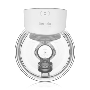 Pompa de san electrica simpla LIONELO Fidi Free 180ml, pompa de san portabila cu 2 faze, maini libere, masaj cu economie de energie 9 niveluri, 3 dimensiuni de palnii din silicon Temporizator - Img 5