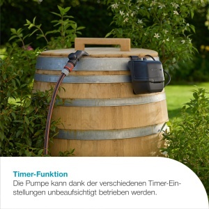 Pompa de udare cu acumulator Gardena 2400 ComfortAutomatic 18V, functie automata, timer - Img 5