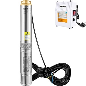 Pompa submersibila VEVOR 4SDM46 370W 110Lmin 44m Inox - Img 10