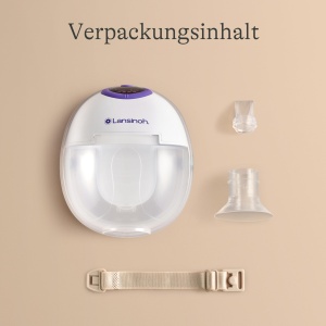 Pompita electrica pentru san Lansinoh, portabila, 180 ml, acumulator reincarcabil - Img 7