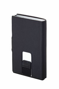 Portofel Samsonite Alu Fit SLG, 10.2 cm, Negru, RFID, NFC - Img 3