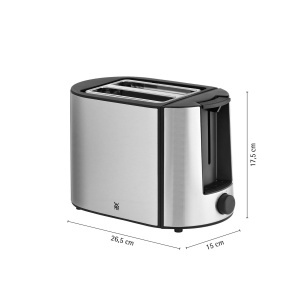 Prajitor de paine WMF Bueno Pro, 870W, 6 trepte de rumenire, inox mat - Img 5