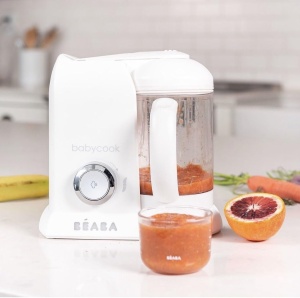 Preparare hrana bebelusi Beaba Babycook Solo 4-in-1 AlbArgintiu Capacitate XL 1100 ml - Img 7