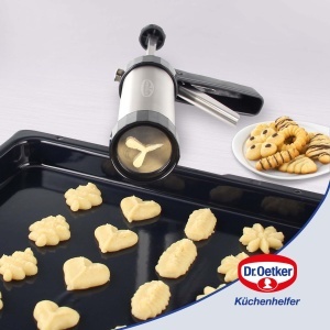 Presa de fursecuri Dr. Oetker din inox cu 12 forme pentru aluat moale - Img 2