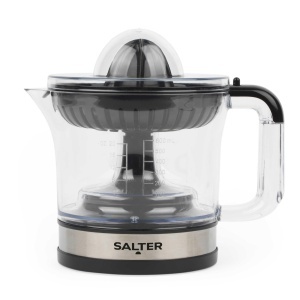Presa electrica pentru citrice Salter cu recipient de 600 ml, 2 palete incluse
