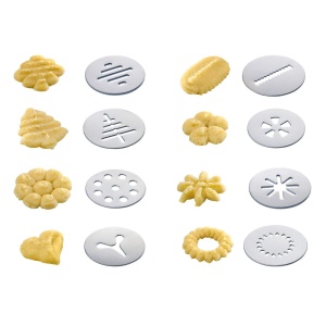 Presa pentru fursecuri Westmark, 250 ml, inoxrosu, 8 forme - Img 6